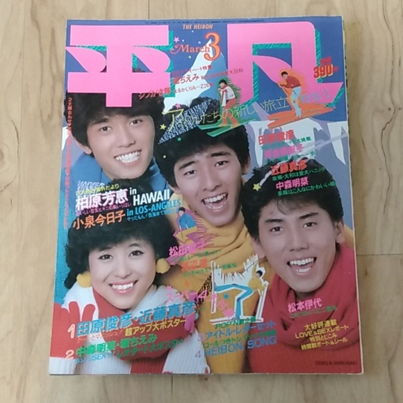 Vintage Japanese The Heibon 1983 Complete Magazine Set of 12 Seiko Naka… - Picture 5 of 14